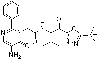 structure of CAS# 208848-19-5, Freselestat