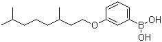 structure of CAS# 209347-66-0, 3-(3,7-二甲基辛氧基)苯硼酸