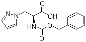 CAS # 20945-53-3, (S)-2-[(Benzyloxycarbonyl)amino]-3-(1H-pyrazol-1-yl)propanoic acid