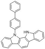 structure of CAS# 2095887-12-8, 11-([1,1'-联苯]-4-基)-11,12-二氢吲哚并[2,3-a]咔唑