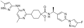 structure of CAS# 2097132-94-8, Pralsetinib
