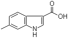structure of CAS# 209920-43-4, 6-Methylindole-3-carboxylic acid