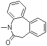 structure of CAS# 209984-30-5, 5,7-二氢-5-甲基-6H-二苯并[b,d]氮杂卓-6-酮