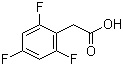 structure of CAS# 209991-63-9, 2,4,6-Trifluorophenylacetic acid