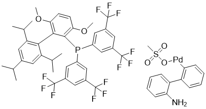 structure of CAS# 2102544-35-2, JackiePhos 钯 G3