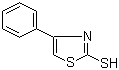 structure of CAS# 2103-88-0, 2-巯基-4-苯基噻唑