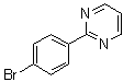 structure of CAS# 210354-17-9, 2-(4-溴苯基)嘧啶