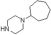 structure of CAS# 21043-42-5, N-Cycloheptylpiperazine