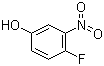 structure of CAS# 2105-96-6, 4-氟-3-硝基苯酚