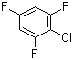 structure of CAS# 2106-40-3, 2,4,6-Trifluorochlorobenzene