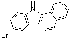 structure of CAS# 21064-34-6, 8-溴-11H-苯并[a]咔唑