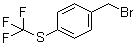 structure of CAS# 21101-63-3, 4-Trifluoromethylsulfanylbenzyl bromide