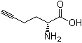 structure of CAS# 211054-02-3, (2R)-2-氨基-5-己炔酸