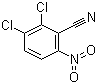 structure of CAS# 2112-22-3, 2,3-Dichloro-6-nitrobenzonitrile