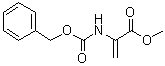 structure of CAS# 21149-17-7, 2-[(苄氧羰基)氨基]丙烯酸甲酯