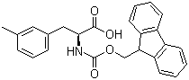 structure of CAS# 211637-74-0, Fmoc-L-3-甲基苯丙氨酸