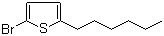 CAS # 211737-28-9, 2-Bromo-5-hexylthiophene, 5-Bromo-2-hexylthiophene