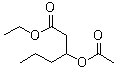 structure of CAS# 21188-61-4, 3-乙酰氧基己酸乙酯