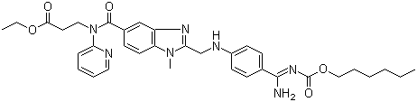 structure of CAS# 211915-06-9, 达比加群酯