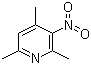 structure of CAS# 21203-55-4, 2,4,6-三甲基-3-硝基吡啶