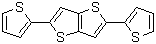 structure of CAS# 21210-90-2, 2,5-Di(2-thienyl)Thieno[3,2-b]thiophene