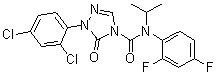 CAS 登录号：212201-70-2, 1-(2,4-二氯苯基)-N-(2,4-二氟苯基)-1,5-二氢-N-异丙基-5-氧代-4H-1,2,4-三氮唑-4-甲酰胺