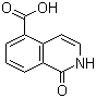 structure of CAS# 212374-18-0, 1,2-Dihydro-1-oxo-5-isoquinolinecarboxylic acid