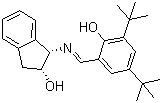 structure of CAS# 212378-89-7, (1S,2R)-1-(3,5-二叔丁基-2-羟基苯亚甲胺)-2-茚醇