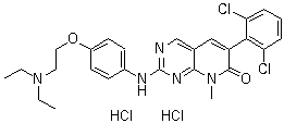 structure of CAS# 212391-63-4, PD 166285