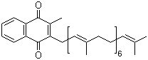 CAS # 2124-57-4 (27670-94-6), Vitamin K2(35), Menlaquinone 7, Vitamin MK 7, MK-7, (all-E)-2-(3,7,11,15,19,23,27-Heptamethyl-2,6,10,14,18,22,26-octacosaheptaenyl)-3-methyl-1,4-naphthalenedione