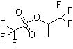 structure of CAS# 212556-43-9, 1,1,1-Trifluoropropan-2-yl trifluoromethanesulfonate