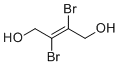 structure of CAS# 21285-46-1, trans-2,3-Dibromo-2-butene-1,4-diol