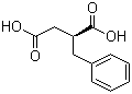 structure of CAS# 21307-97-1, (R)-2-Benzylsuccinic acid