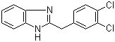 structure of CAS# 213133-77-8, 2-(3,4-Dichlorobenzyl)-1H-benzimidazole