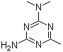 structure of CAS# 21320-31-0, 2-Amino-4-dimethyamino-6-methyl-1,3,5-triazine