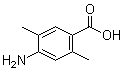 structure of CAS# 21339-73-1, 4-氨基-2,5-二甲基苯甲酸