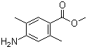 structure of CAS# 21339-74-2, 4-氨基-2,5-二甲基苯甲酸甲酯
