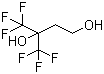 structure of CAS# 21379-33-9, 4,4,4-三氟-3-(三氟甲基)-1,3-丁二醇