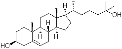 structure of CAS# 2140-46-7, 25-羟基胆固醇