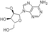structure of CAS# 2140-79-6, 2'-O-甲基腺苷