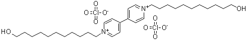 CAS # 214207-81-5, 1,1'-Bis(11-hydroxyundecyl)-4,4'-bipyridinium diperchlorate (salt), Hydroxyundecylviologen perchlorate