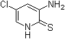 CAS # 21427-63-4, 3-Amino-5-chloro-2(1H)-pyridinethione