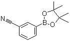 structure of CAS# 214360-46-0, (3-Cyanophenyl)boronic acid pinacol ester