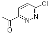 structure of CAS# 214701-31-2, 3-乙酰基-6-氯哒嗪