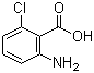 CAS 登录号：2148-56-3, 2-氨基-6-氯苯甲酸