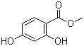 structure of CAS# 2150-47-2, 2,4-二羟基苯甲酸甲酯