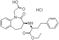 structure of CAS# 215447-89-5, 盐酸贝那普利