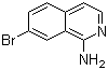structure of CAS# 215453-53-5, 7-溴-1-氨基异喹啉