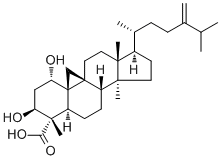 CAS # 215609-93-1, 23-Deoxojessic acid, (1alpha,3beta,4alpha)-1,3-Dihydroxy-24-methylene-9,19-cyclolanostan-28-oic acid
