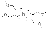 CAS # 2157-45-1, Tetrakis(methoxyethoxy)silane, Tetra(beta-methoxyethyl) orthosilicate, Tetrakis(2-methoxyethoxy)silane